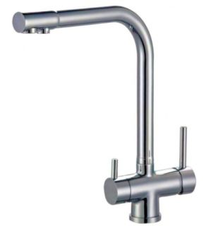 Смеситель для кухни ZORG Sanitary ZR 348 YF NICKEL